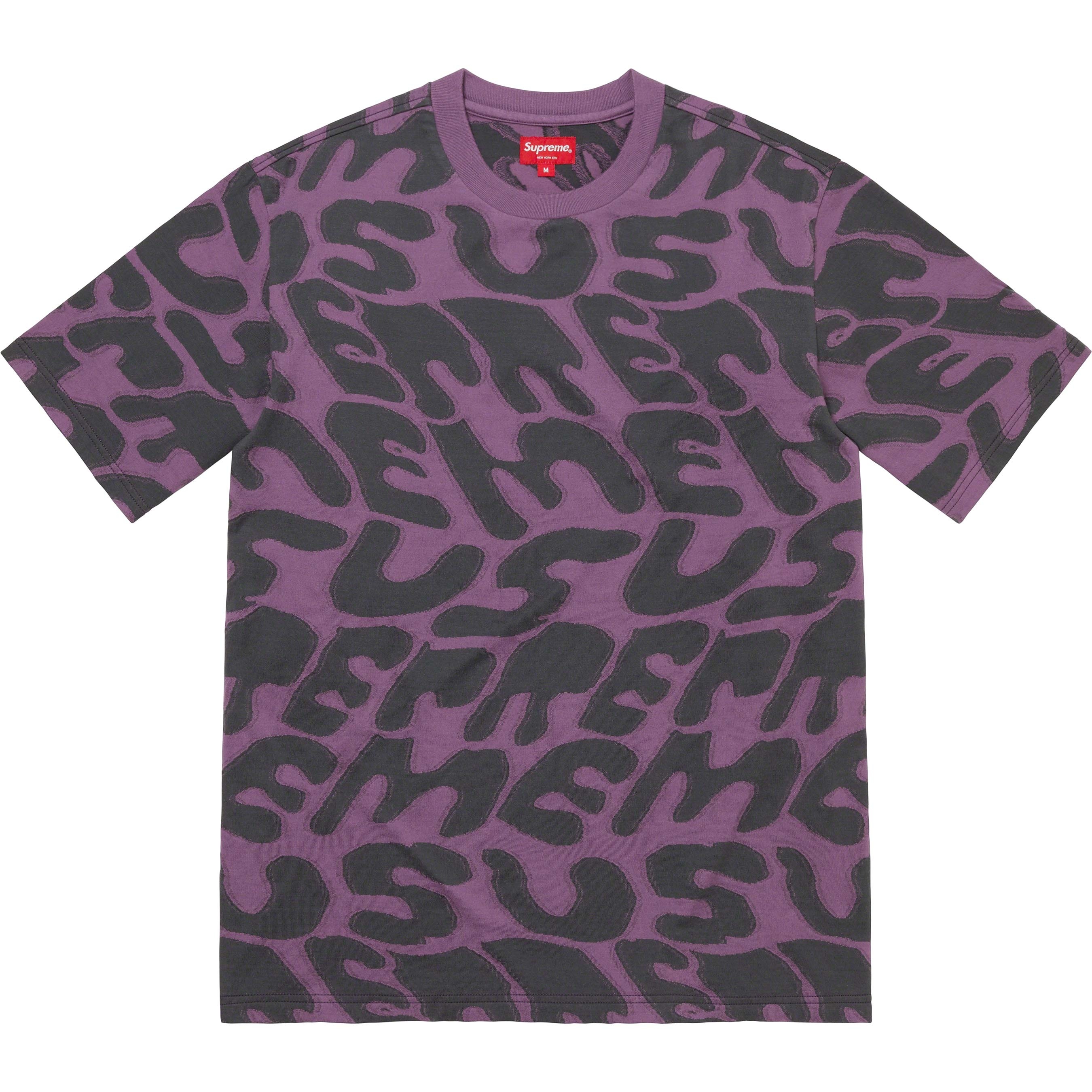 Stacked Intarsia S/S Top view 8